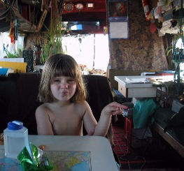 Denali the body paint artist.