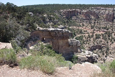 Top of The Bright Angel Trail