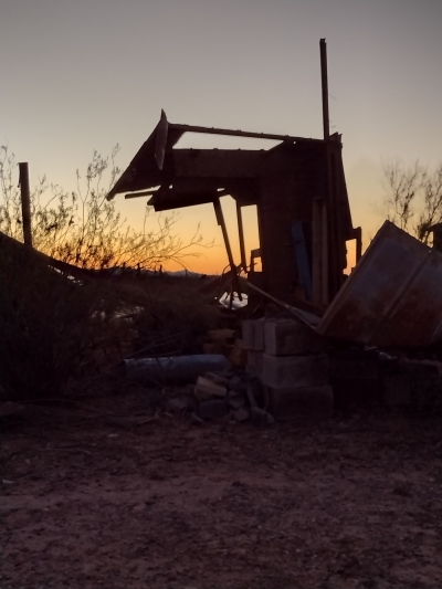 Sunrise over Ruins