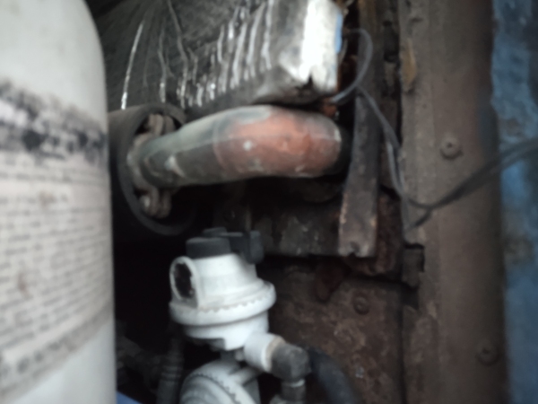 Glycol Leak at Firewall