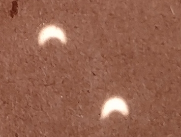 Eclipse
Viewed With Pinhole Camera