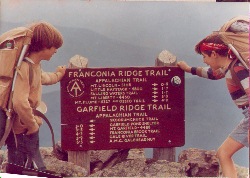Along the AT from
                  Kinsman Notch to Pinkham.